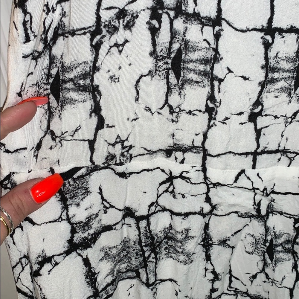 Marbled strappy dress